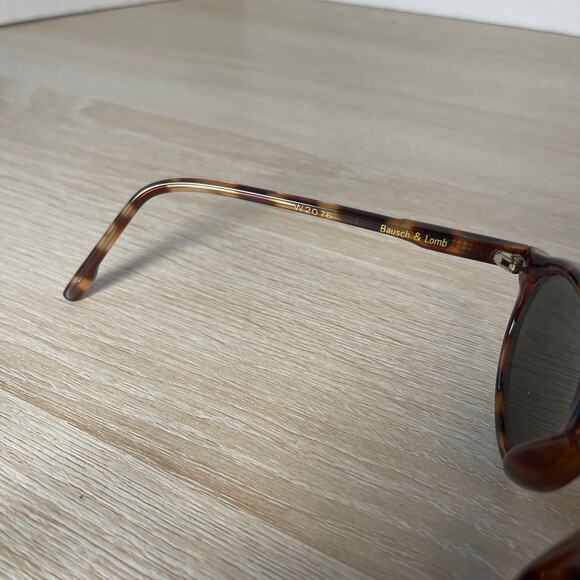 Vintage I'S BY Bausch & Lomb Sunglasses W2076 Made in Japan Tortoise Shell - Picture 8 of 12